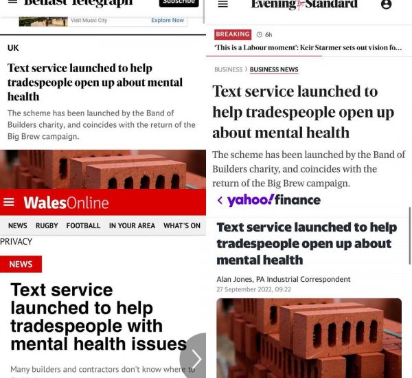 BoB text service