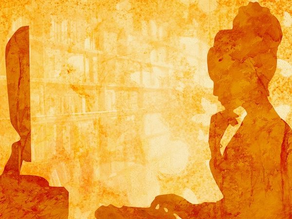 Woman silhouette